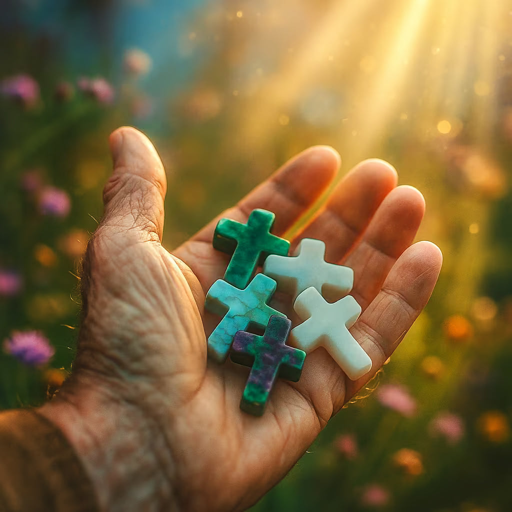 Tiny Natural Crosses  