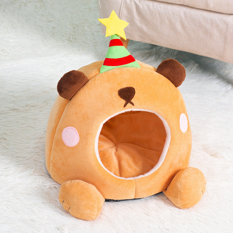 Lucky Star Cat Nest Cute Shape Four Seasons Universal Cat Nest Warm