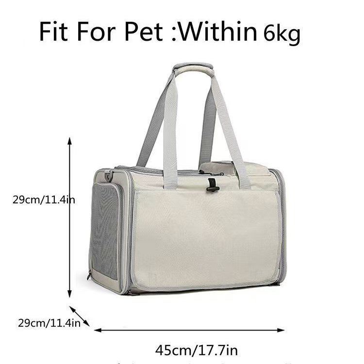 Summer Upscale Portable Dog Cat Bag Portable Large Capacity