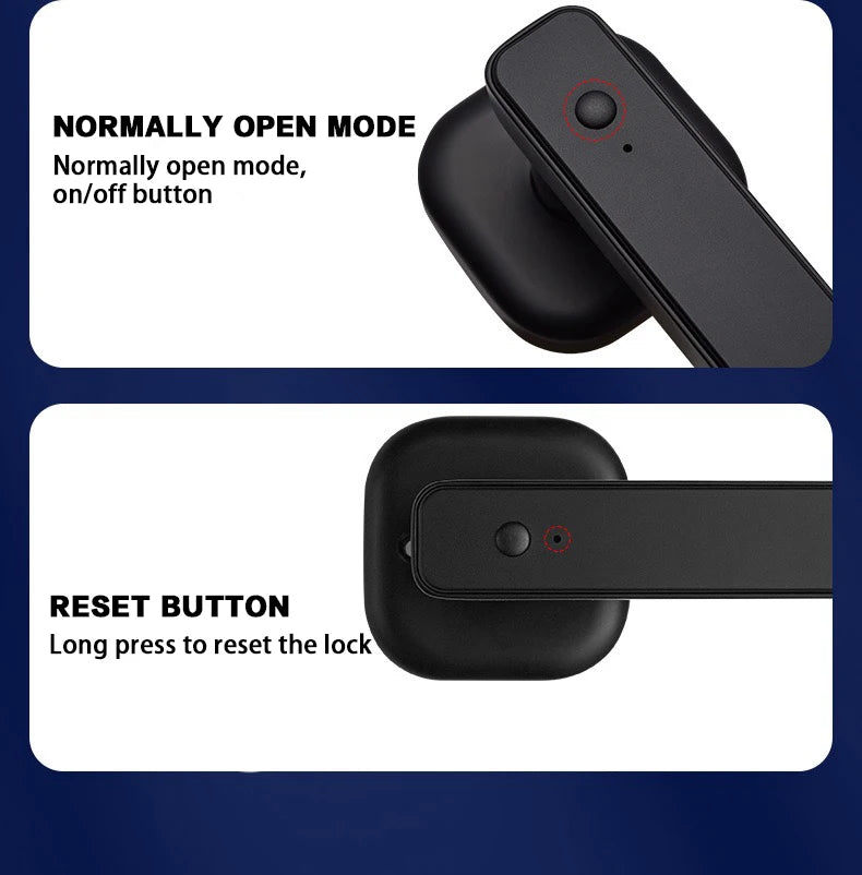 M6 Tuya Smart Fingerprint Door Lock