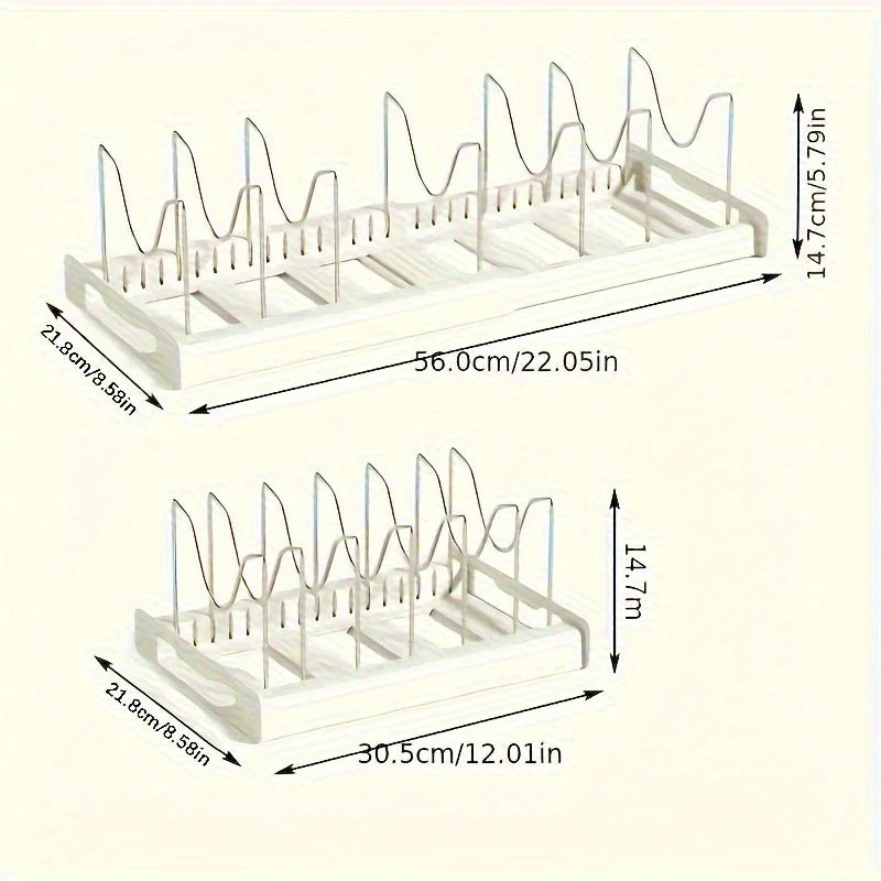 PanTidy™ Adjustable Cookware Organizer