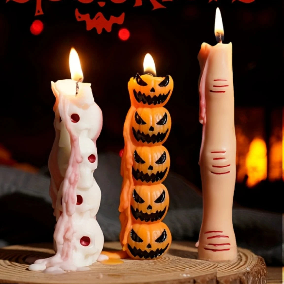 🌙 Moonlight Spell Candles – Handcrafted Gothic Soy Wax Aromatherapy