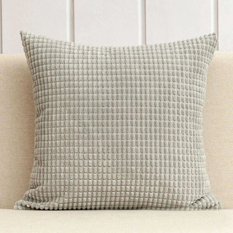 CorduNest™ Soft Corduroy Decorative Pillow Cover - angle 15 | home decor for modern interior