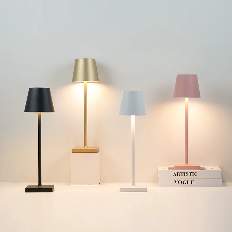 AuraGlow™ Wireless Touch LED Lamp