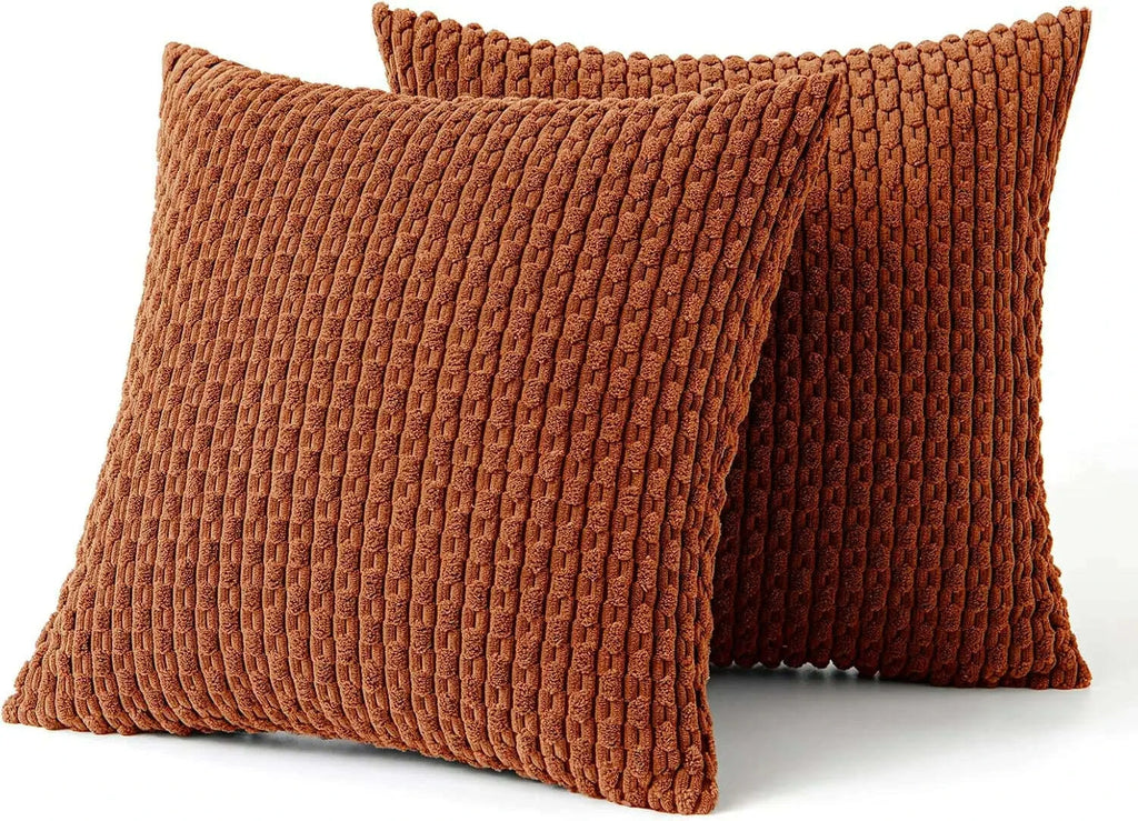 🍁 Autumn Cozy™ – Boho Corduroy Pillow Covers view 6 - decorative cushion sofa bedroom