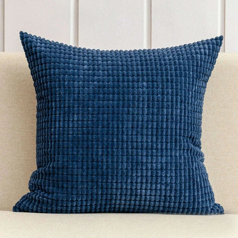 CorduNest™ Soft Corduroy Decorative Pillow Cover - angle 11 | home decor for modern interior