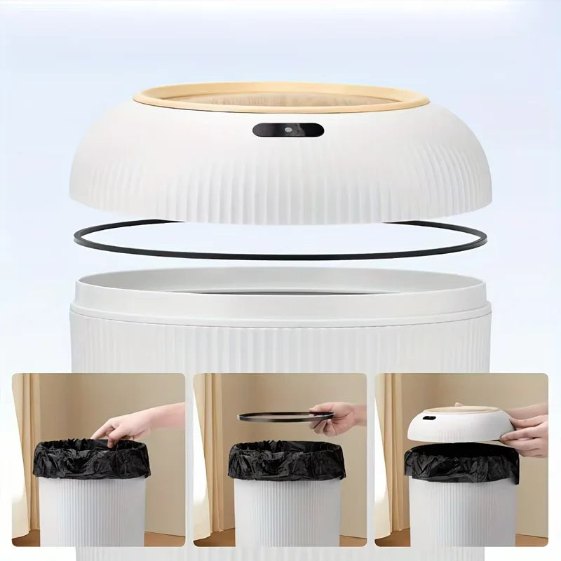 WaveBin™ Smart Touchless Trash Can