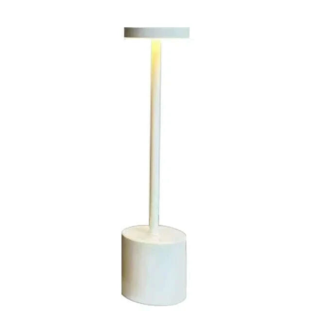 LumoTouch H-style desk lamp angle 11 - modern LED ambient office lighting