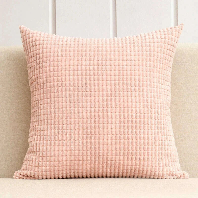 CorduNest™ Soft Corduroy Decorative Pillow Cover - angle 19 | home decor for modern interior