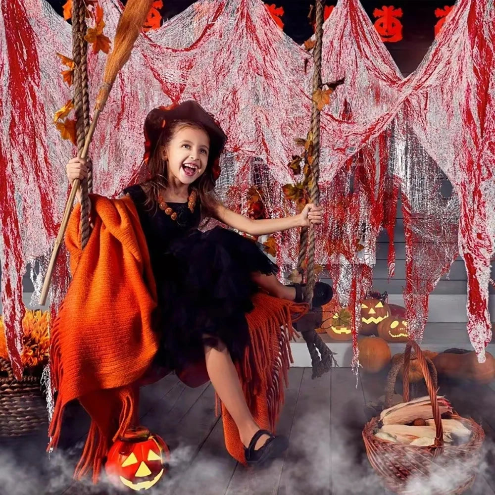 Halloween Bloody Gauze Decoration