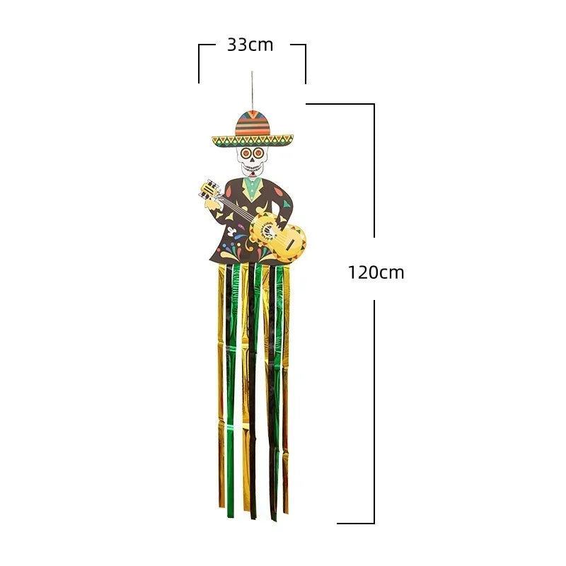 Halloween Crashing Witch Decoration