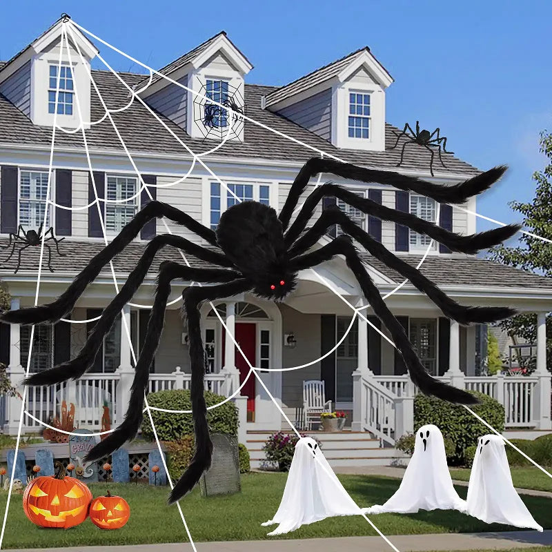 Huge Halloween Spider Decoration