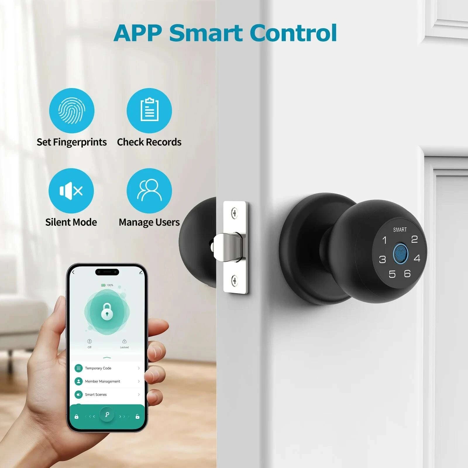 🏡 SafeNest Lock — Where Safety Feels Like Home view 5 - smart home security device