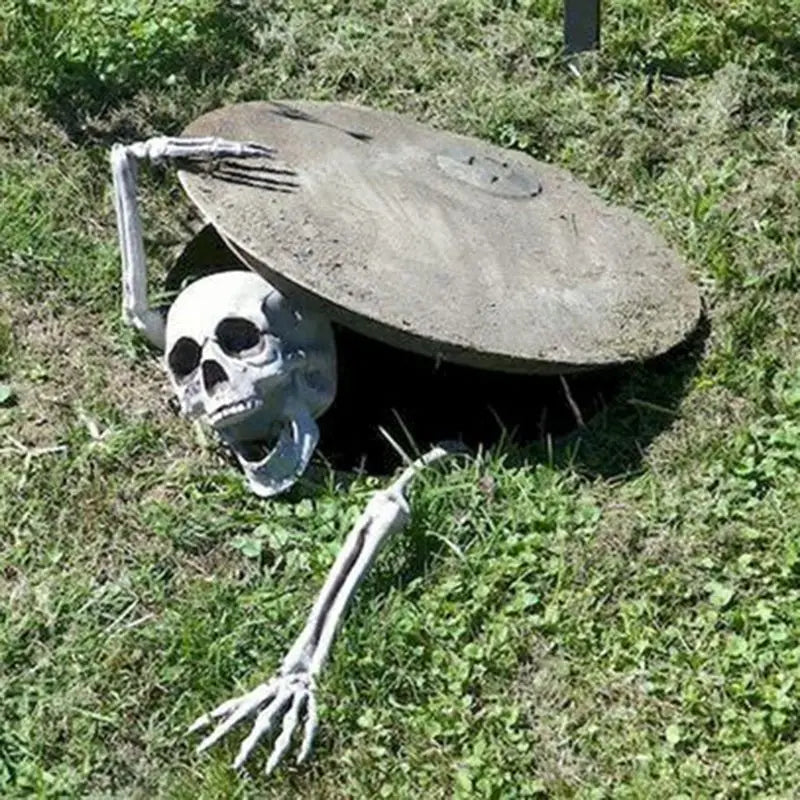 💀 BoneCreep™ Realistic Skeleton Stakes