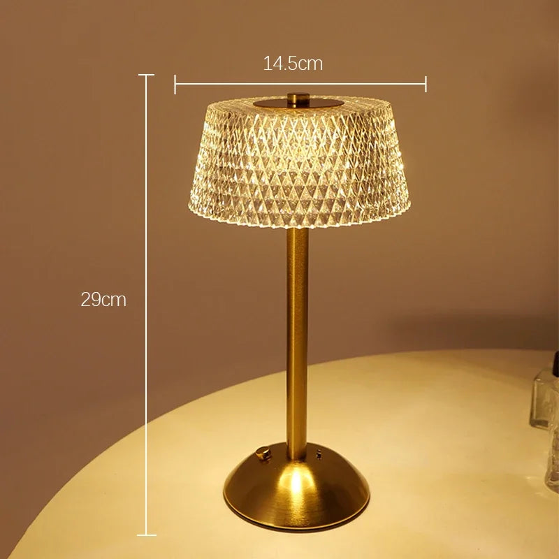 Rechargeable LED Night Light Touch Bedroom - View 7