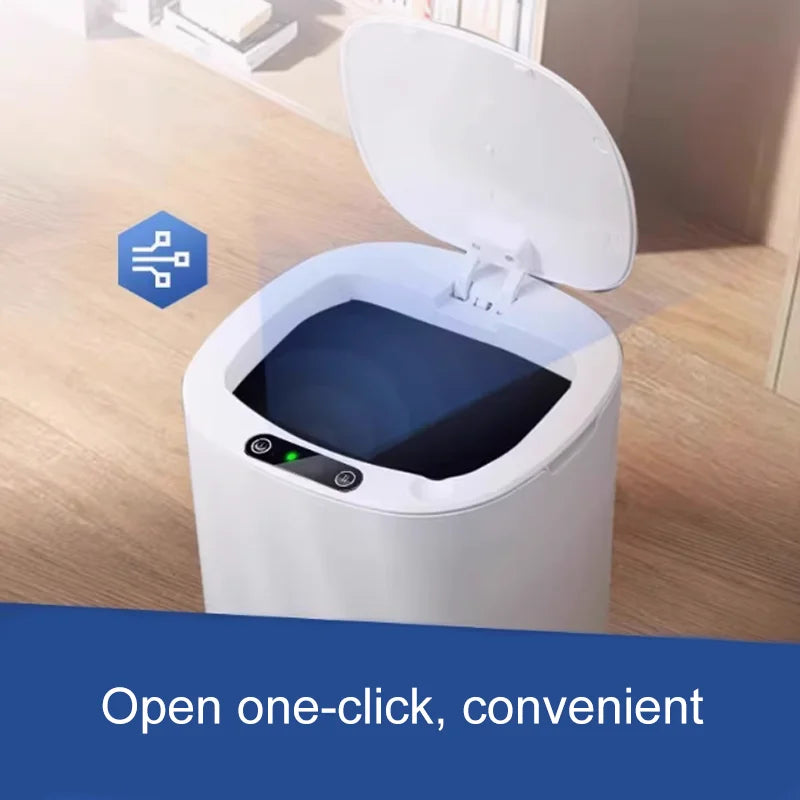TidyWave™ Electric Sensor Trash Can