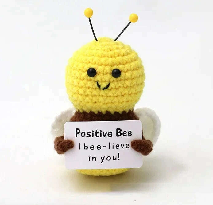 New Positive Energy Potato Hug Pocket Mini Handmade Plush Wo view 13 - home decor