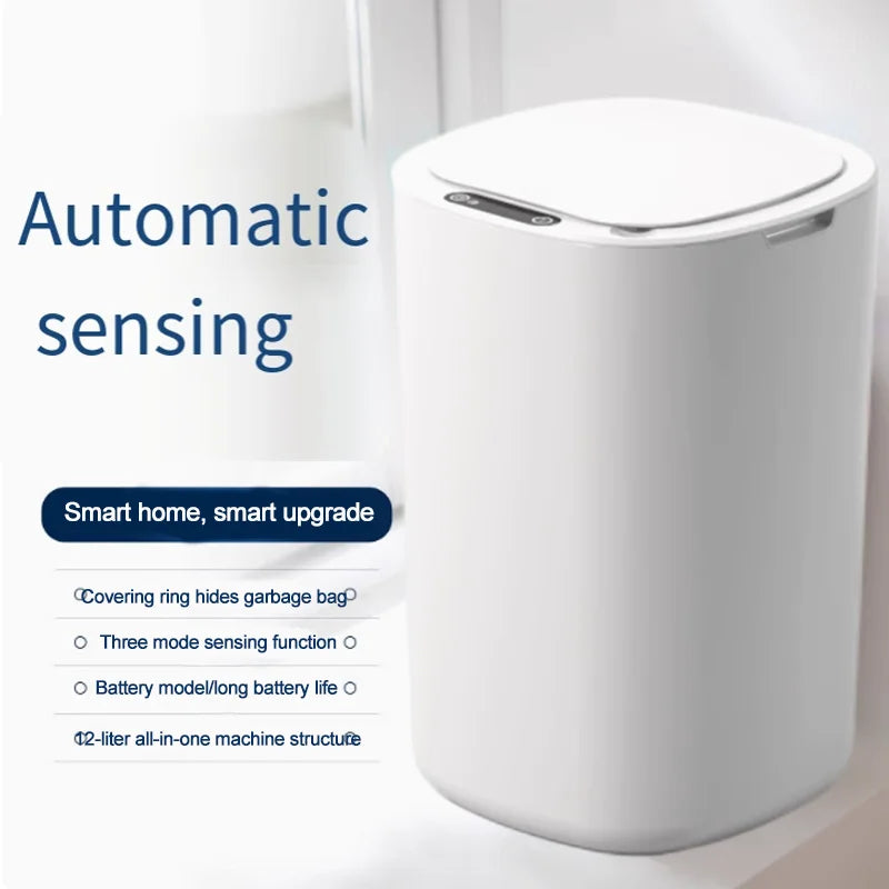 TidyWave™ Electric Sensor Trash Can