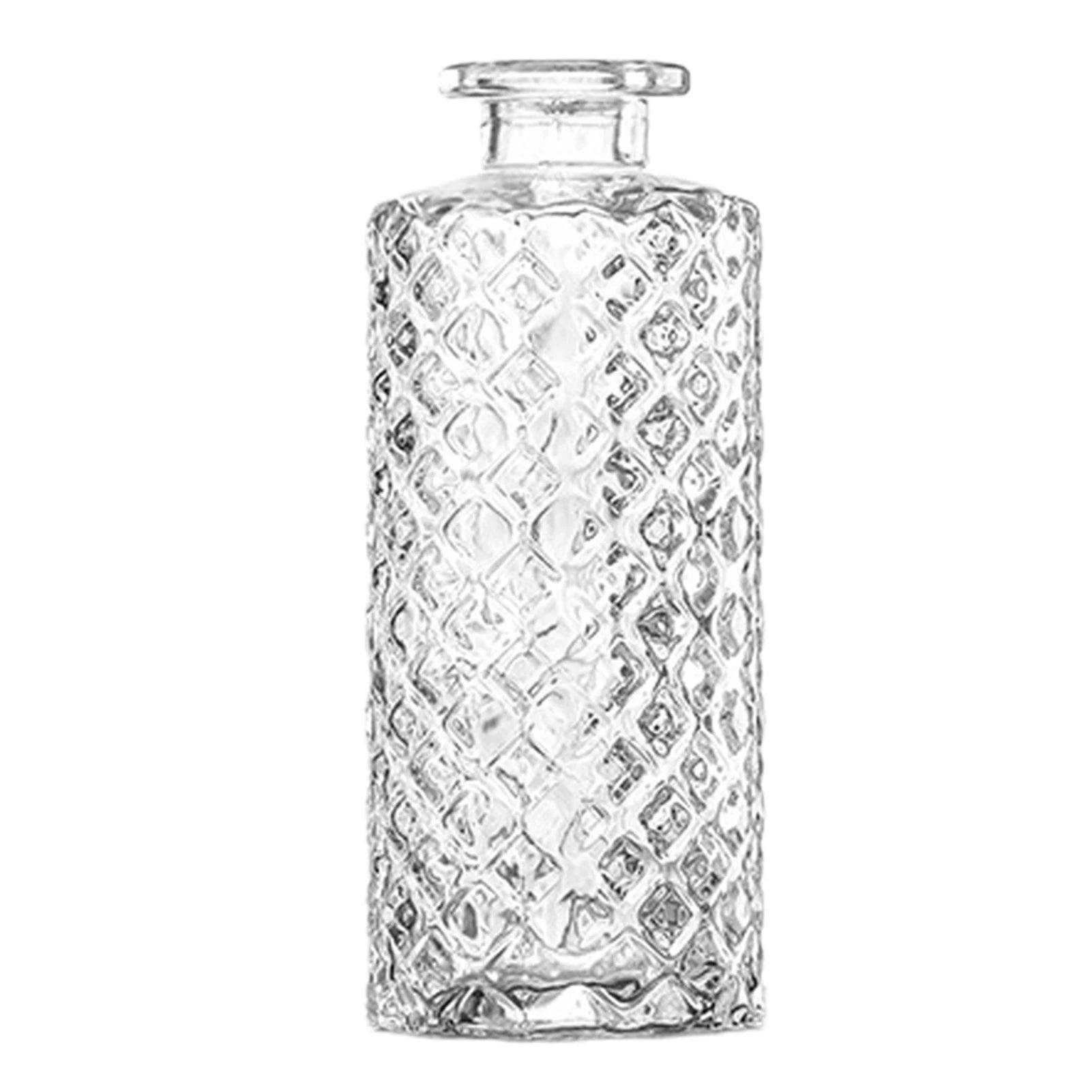Vintage French Clear Glass Pitcher Vase