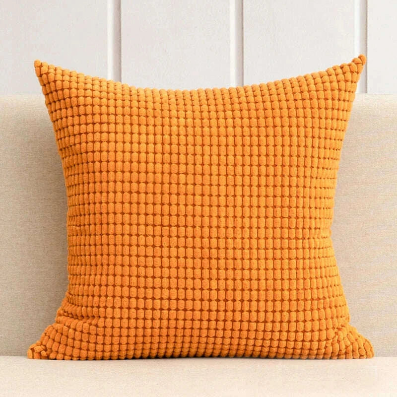CorduNest™ Soft Corduroy Decorative Pillow Cover - angle 13 | home decor for modern interior