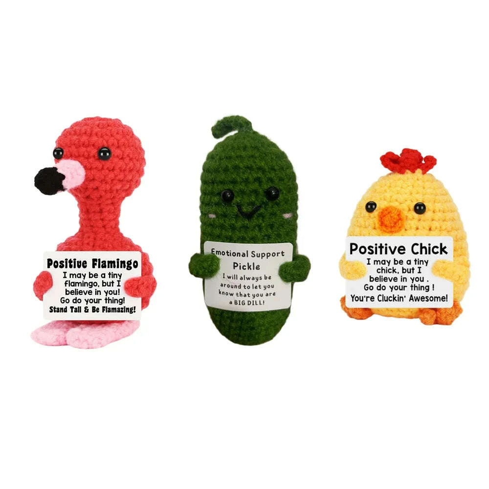 New Positive Energy Potato Hug Pocket Mini Handmade Plush Wo view 8 - home decor