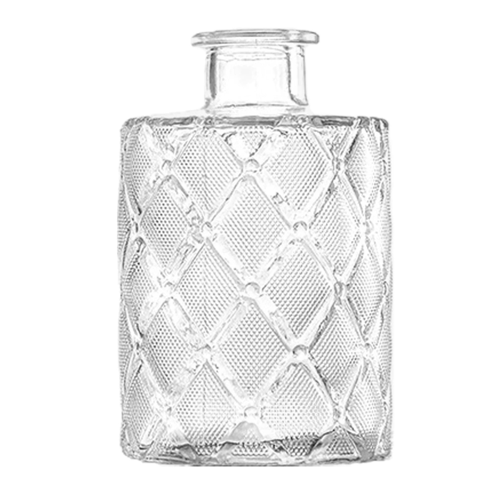 Vintage French Clear Glass Pitcher Vase