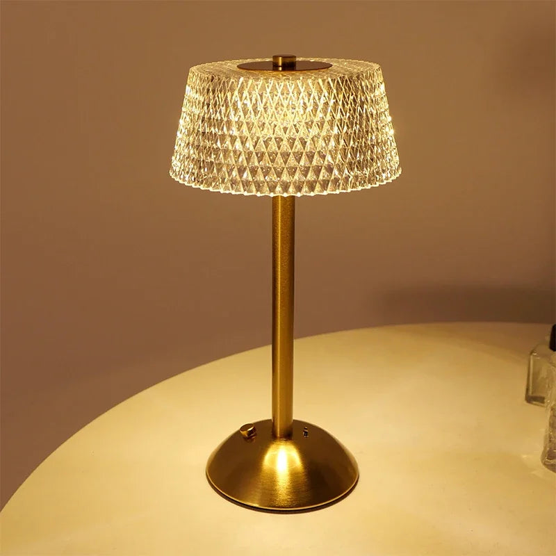 Rechargeable LED Night Light Touch Bedroom - View 2
