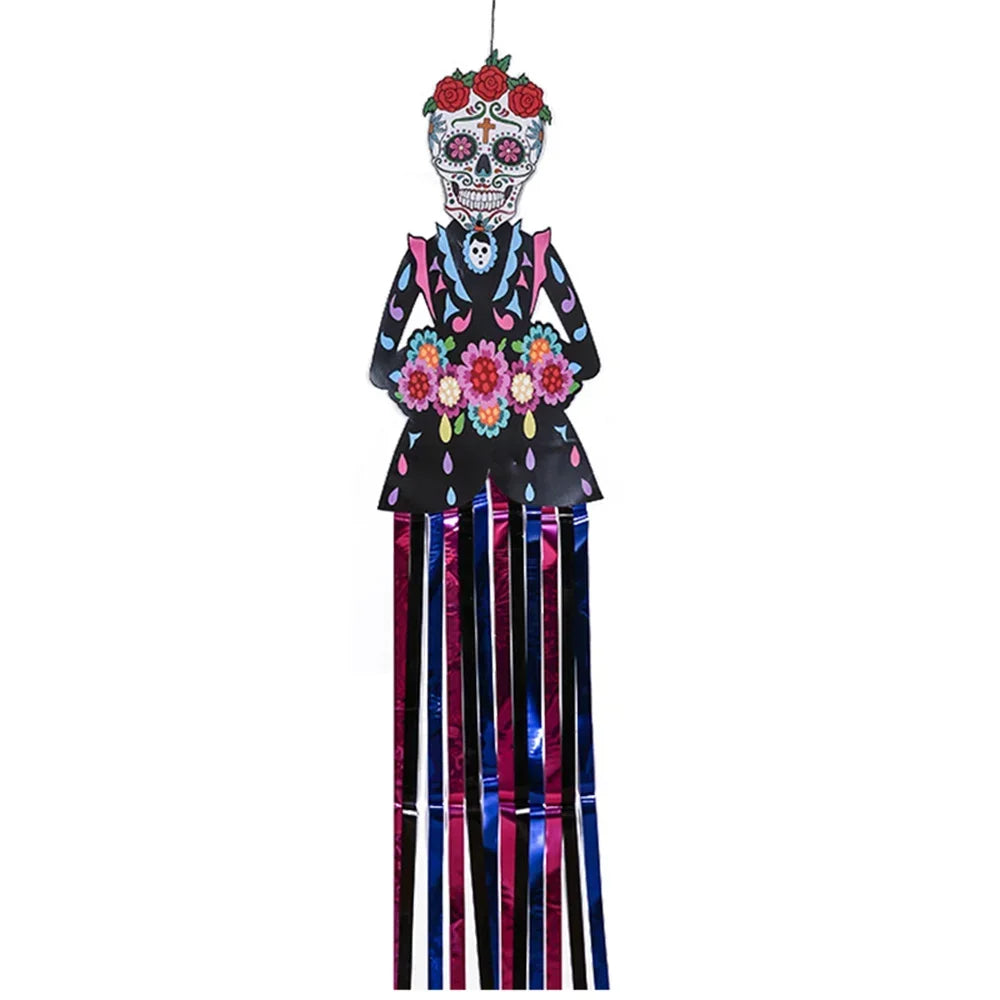 Halloween Crashing Witch Decoration