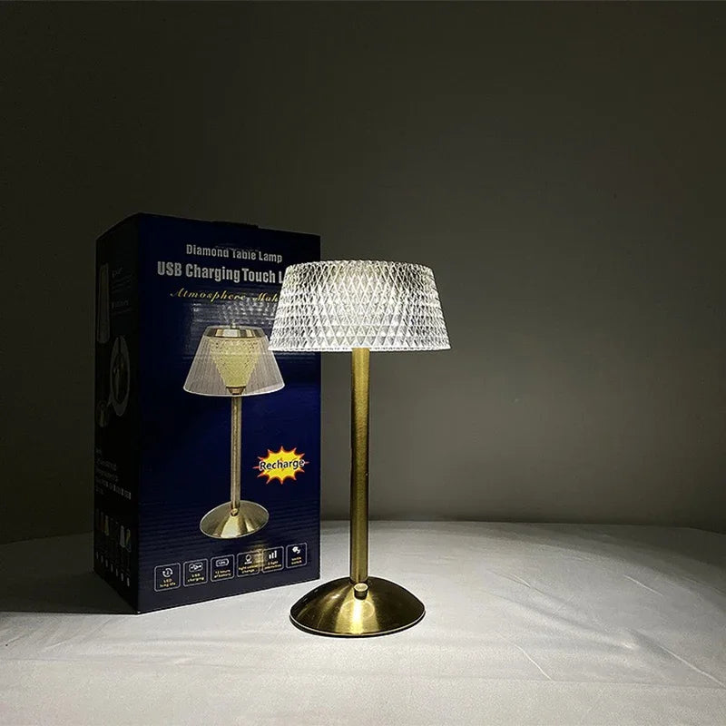 Rechargeable LED Night Light Touch Bedroom - View 5