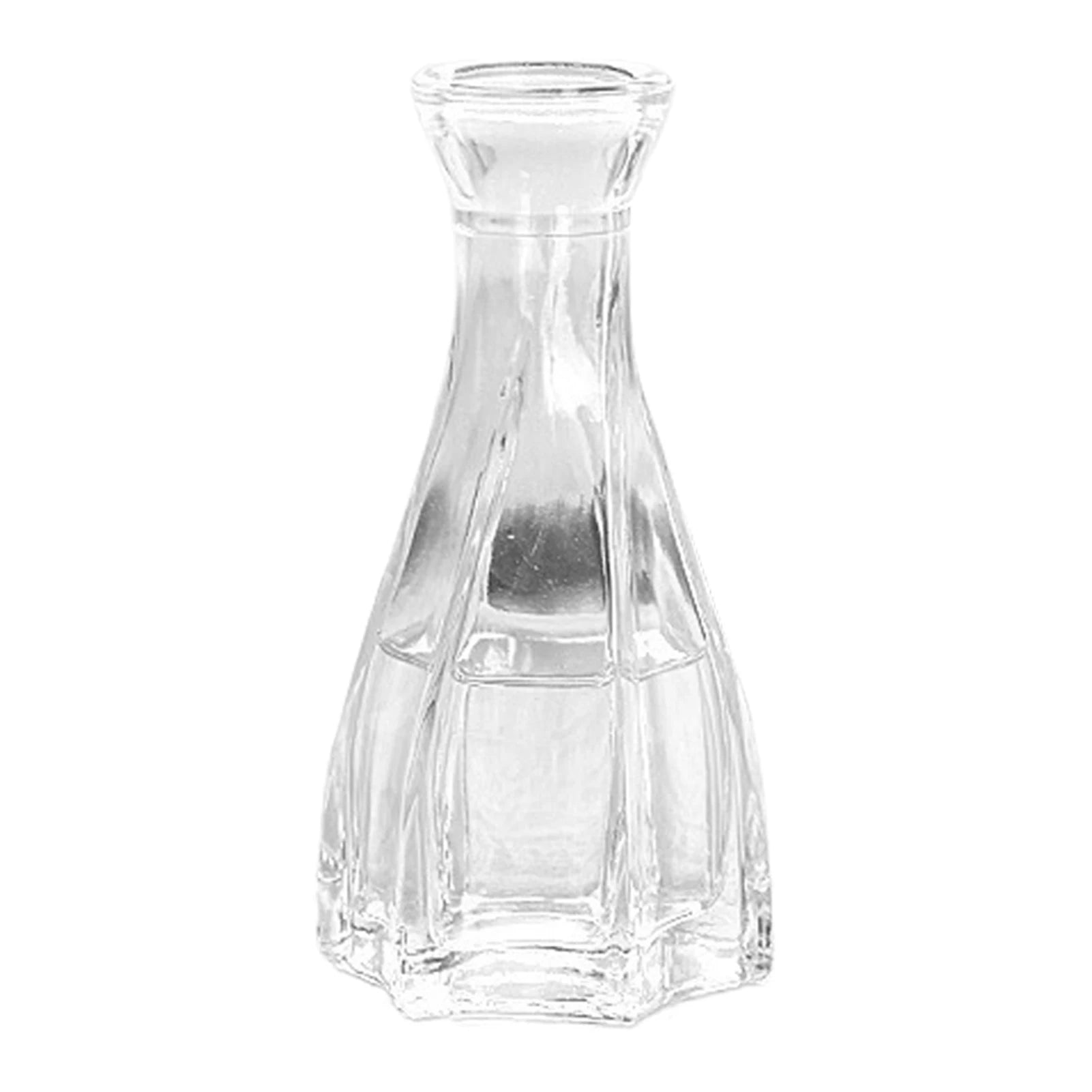 Vintage French Clear Glass Pitcher Vase