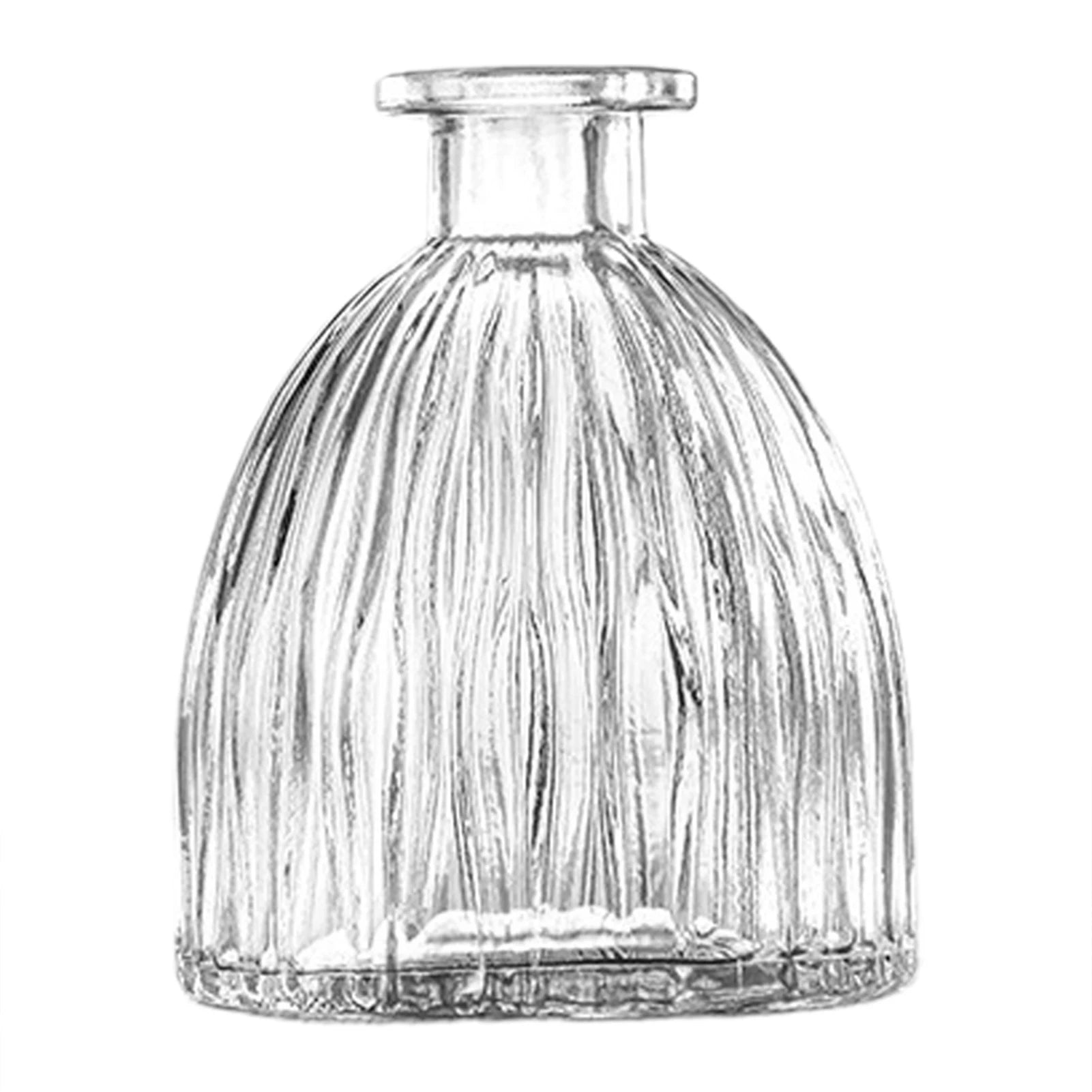 Vintage French Clear Glass Pitcher Vase