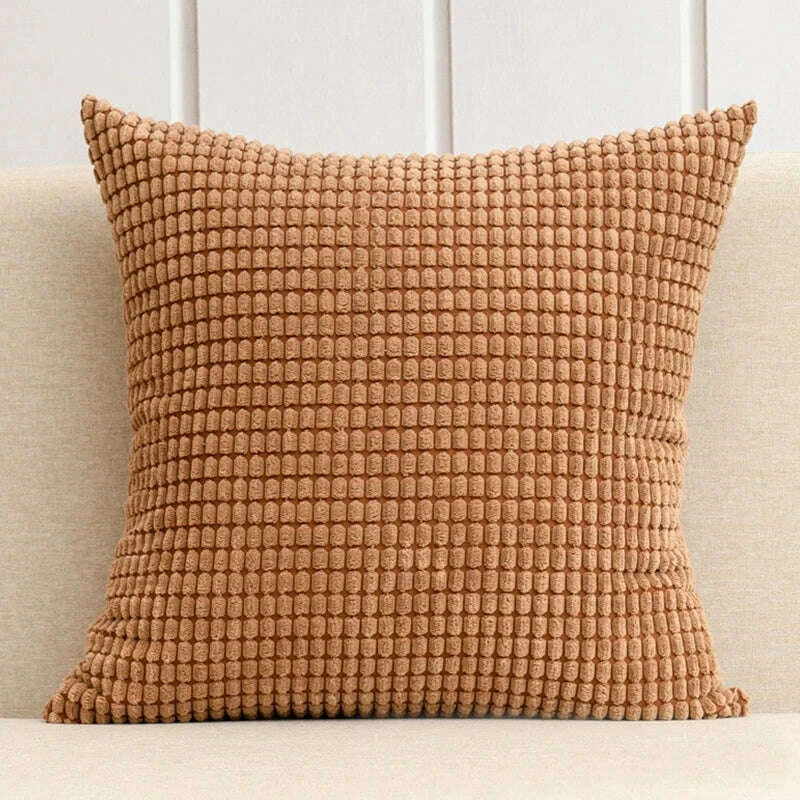CorduNest™ Soft Corduroy Decorative Pillow Cover - angle 17 | home decor for modern interior