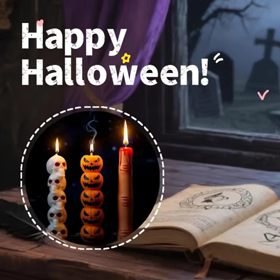 🌙 Moonlight Spell Candles – Handcrafted Gothic Soy Wax Aromatherapy